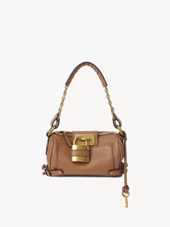 Small Paddington chain bag in grained leather