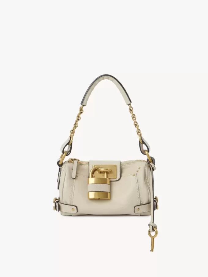 Small Paddington chain bag in grained leather