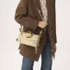 Small Paddington chain bag in grained leather