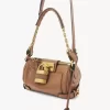 Small Paddington chain bag in grained leather