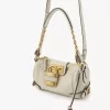 Small Paddington chain bag in grained leather
