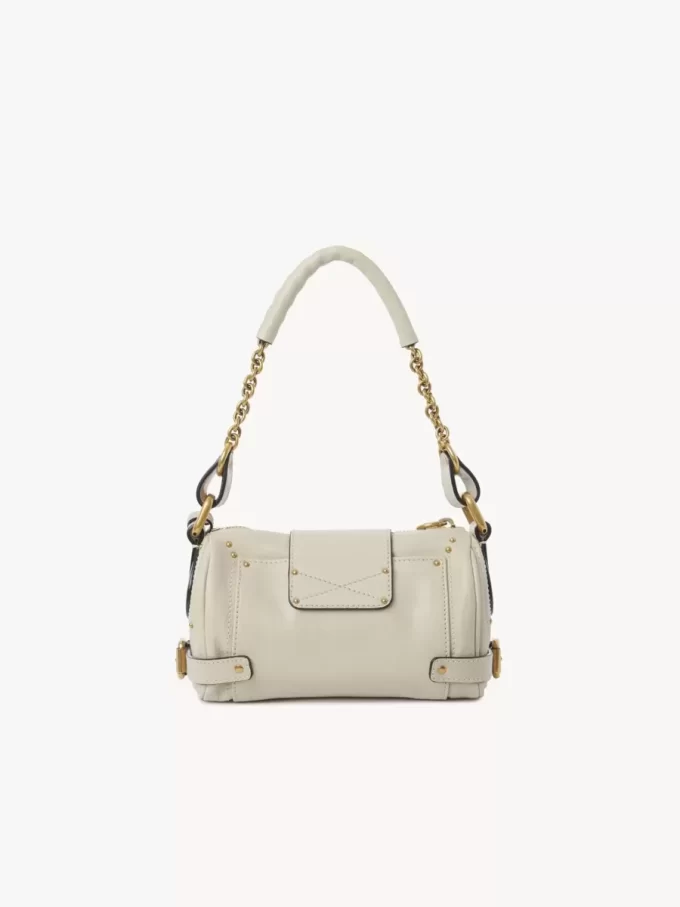 Small Paddington chain bag in grained leather