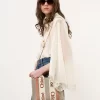 Small Woody tote bag in linen