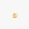 Sphere Dice bracelet charm in brass