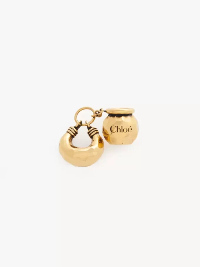 Sphere Mini Bracelet Dice bracelet charm in brass