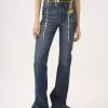 Straight jeans in denim