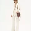 Tailored jacket in cotton-mix jacquard
