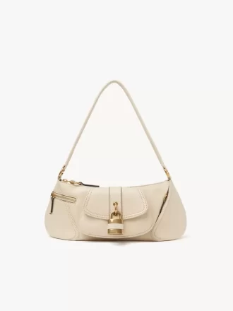 The 99 shoulder bag in grained leather