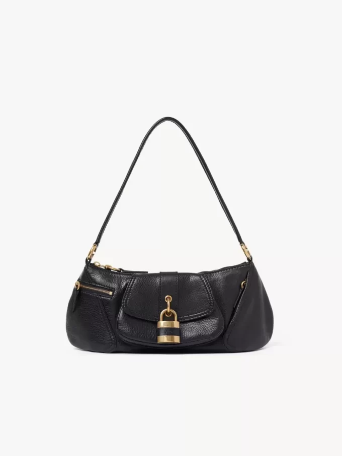 The 99 shoulder bag in grained leather
