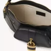 The 99 shoulder bag in grained leather