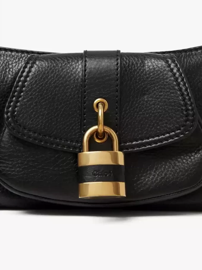 The 99 shoulder bag in grained leather