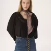 The Chloé Paisley bandeau scarf in silk charmeuse
