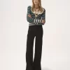V-neck fitted sweater in a merino wool knit V-neck fitted sweater in a merino wool knit
