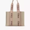 Woody tote bag in linen Woody tote bag in linen