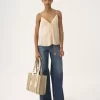 Woody tote bag in linen Woody tote bag in linen